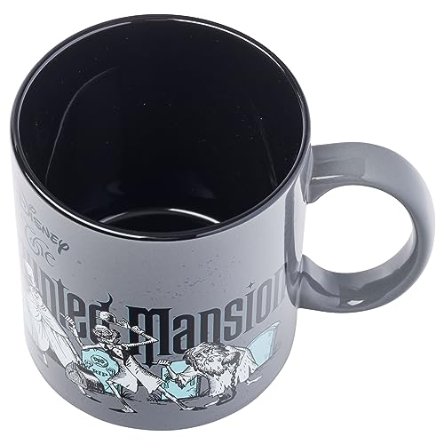 Silver Buffalo Haunted Mansion Beware Ceramic Mug, 20 Ounces