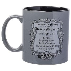 Silver Buffalo Haunted Mansion Beware Ceramic Mug, 20 Ounces