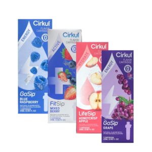 Cirkul Flavor Random Variety Pack Flavor Cartridges with Assorted Flavors (4 pack)