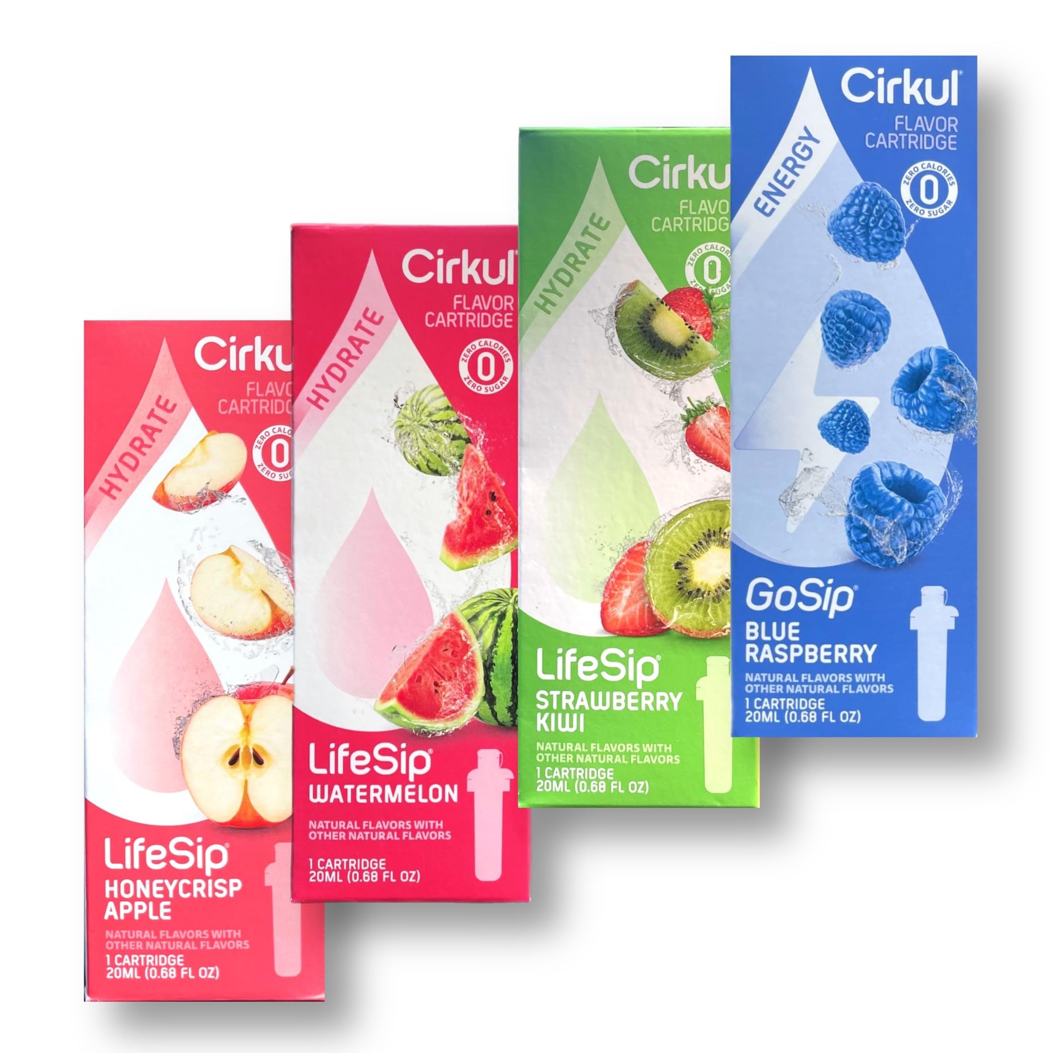 Cirkul Flavor Random Variety Pack Flavor Cartridges with Assorted Flavors (4 pack)