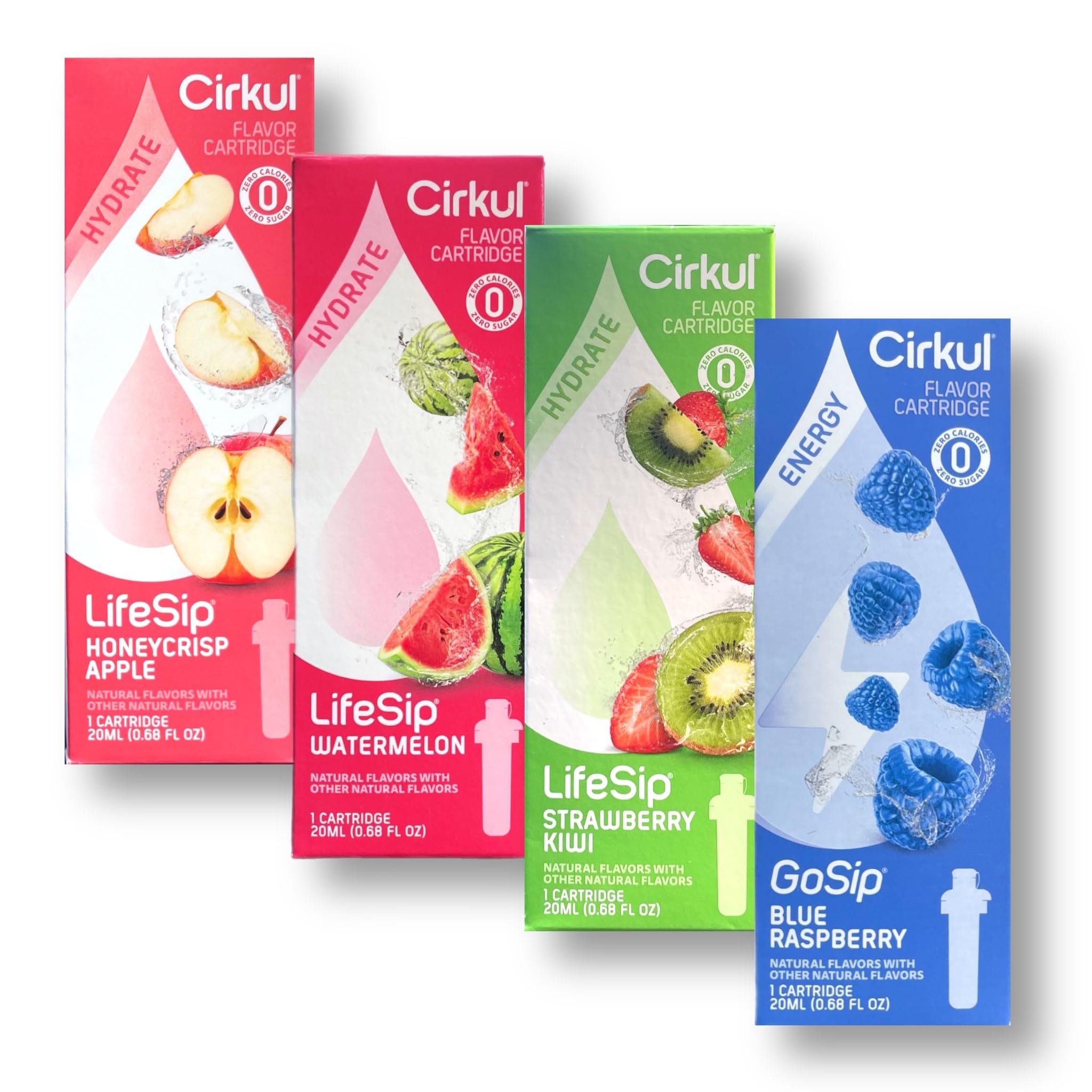 Cirkul Flavor Random Variety Pack Flavor Cartridges with Assorted Flavors (4 pack)