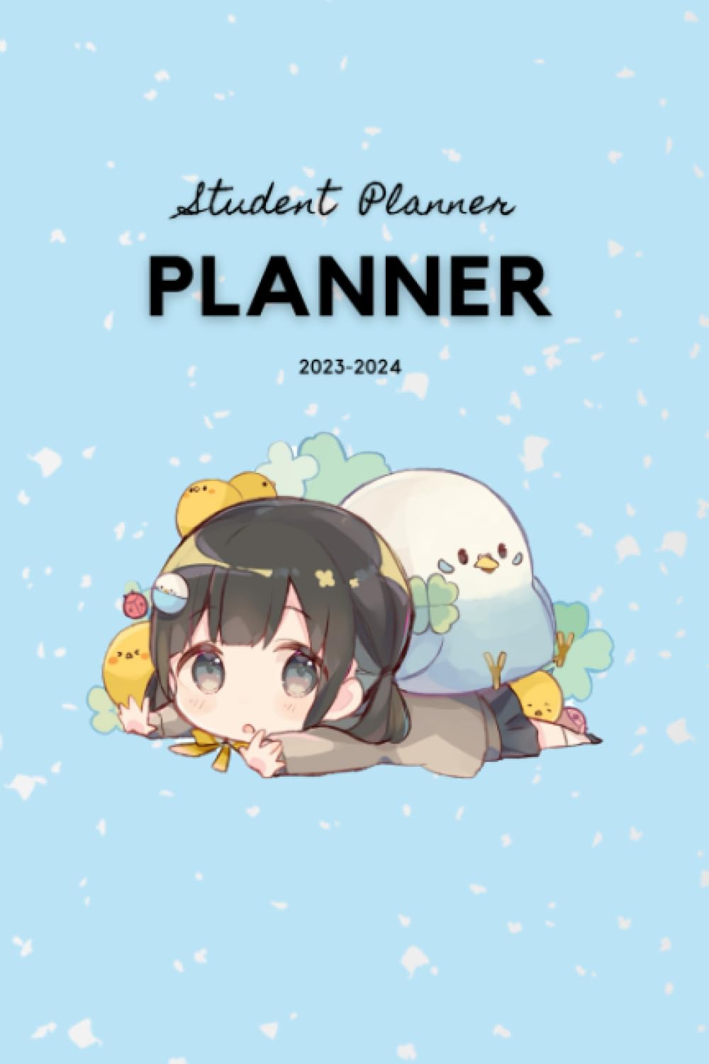 Student Planner 2023-2024, 6 x 9 inches, Cute Anime design: A great productive to stay organized