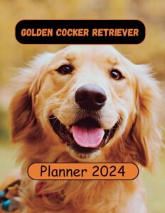 golden cocker retriever planner 2024