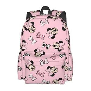 ssndfvy large capacity cute anime cartoon adult travel backpack for men women notebook laptop bags hiking camping work -s20