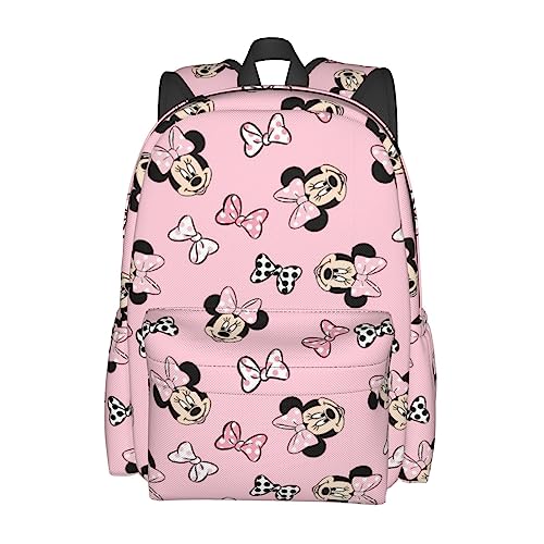 SSNDFVY Large Capacity Cute Anime Cartoon Adult Travel Backpack For Men Women Notebook Laptop Bags Hiking Camping Work -S20