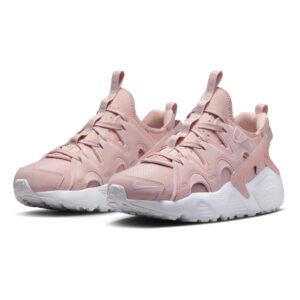 women's air huarache craft - size 8 us - pink oxford/white