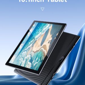 YQSAVIOR 10 inch Tablet, Android 13 Tablet PC, 6GB RAM 64GB ROM Tablets, 2.0GHz Processor, 1280×800 HD IPS Screen, Bluetooth, Dual Camera, Dual Speaker, WiFi 6 Tablet Computer 6000 mAh, Black