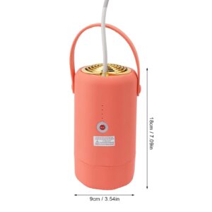 Electric Portable Dryer for Portable Dryer Home Small portable dryer machine for clothes Dryer Orange Portable Clothes Dryer for Home and Traveling portable laundry Clothes (US Plug 110V)