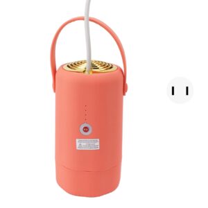 Electric Portable Dryer for Portable Dryer Home Small portable dryer machine for clothes Dryer Orange Portable Clothes Dryer for Home and Traveling portable laundry Clothes (US Plug 110V)