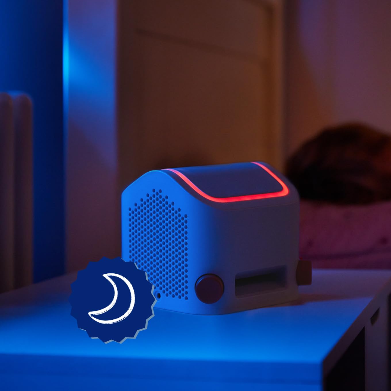 Yoto Player Kids Bluetooth Speaker - Plays Stories, Music, Podcasts, White Noise, Thermometer, Nightlight, Alarm Clock