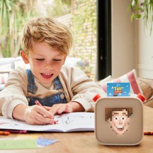 Yoto Player Kids Bluetooth Speaker - Plays Stories, Music, Podcasts, White Noise, Thermometer, Nightlight, Alarm Clock