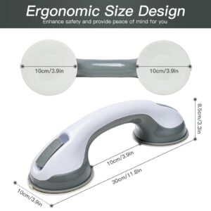 Shower Handle, Grab Bars for Shower & Bathtubs for Seniors, Handicap & Kids, Strong Hold Suction Shower Handles