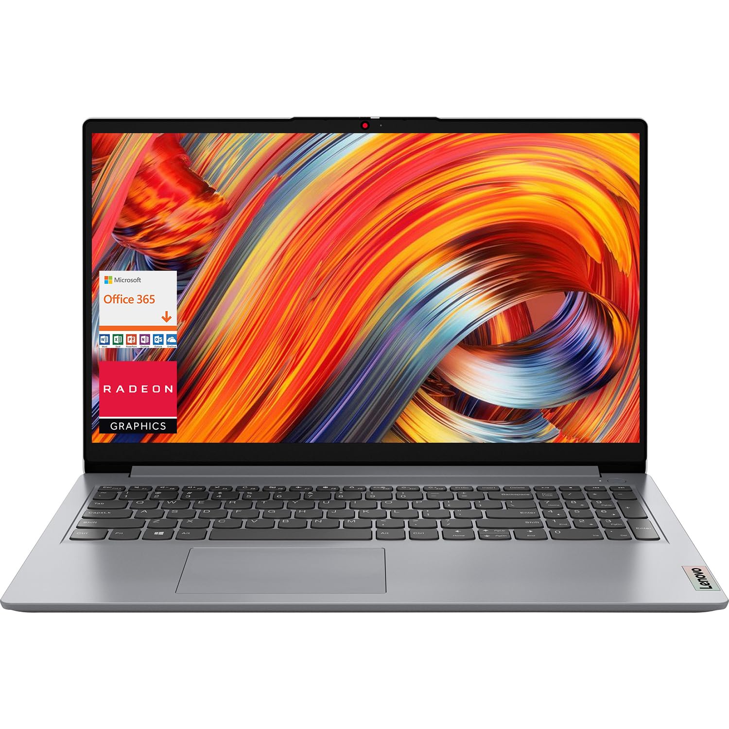 Lenovo 15.6" IdeaPad 1 Laptop, 1TB SSD Storage, 20GB Memory, AMD Athlon Silver Processor, 15.6" HD Display, Wi-Fi 6 & Bluetooth 5.1, SD Card Reader, HDMI, Windows 11 Home, 1 Year Microsoft 365