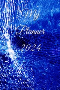 best planner 2024, 123 pages, 6 x 9 inch