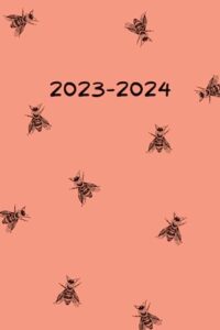 bee 2023-2024 calendar: dragonfly dream daily planner