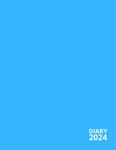 daily diary 2024: at-a-glance fine diary 2024 weekly & monthly diary,2024 large and simple daily planner