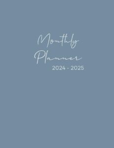 2024-2025 monthly planner: 2 year schedule organizer | 24 months from january 2024 to december 2025