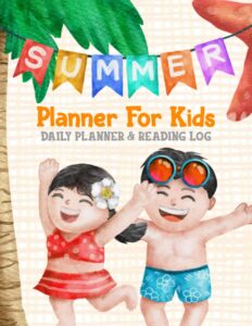 summer planner for kids: summer journal for kids with writing prompts, interactive diary scrapbook, summer to-do plan