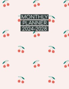 5 year monthly planner 2024-2028: calendars from january 2024 to december 2029, agenda organizer schedule and appointment book with federal holidays