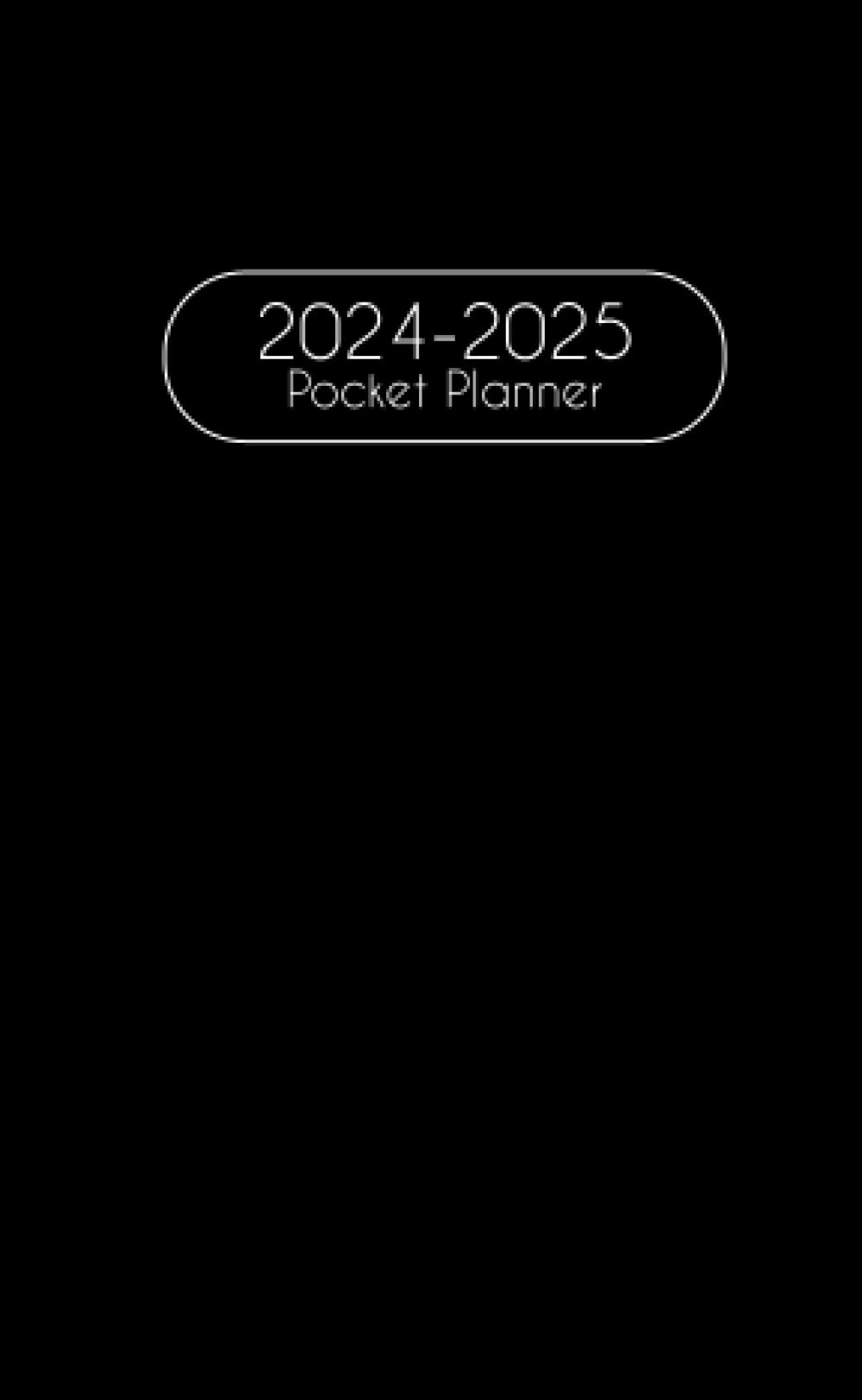 pocket planner 2024-2025: 2 year Pocket Calendar January 2024 to December 2025