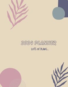cute motivational aesthetic 2024 weekly planner
