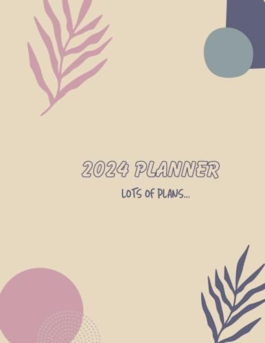 Cute Motivational Aesthetic 2024 Weekly Planner