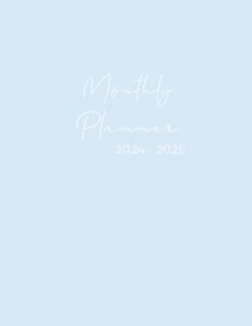2024-2025 monthly planner: 2 year schedule organizer | 24 months from january 2024 to december 2025
