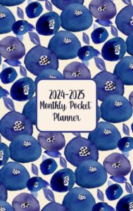2024-2025 monthly pocket planner: 2 year schedule organizer for purse with holidays