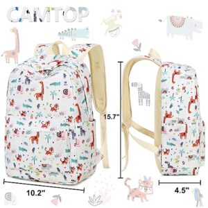 CAMTOP Kids Backpack Preschool Kindergarten Bookbag Toddler School Bag for Boys and Girls