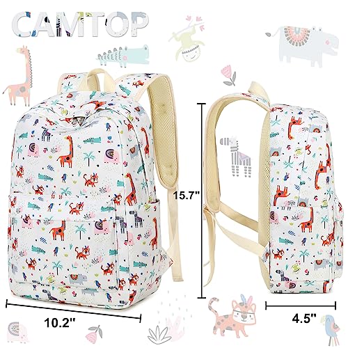 CAMTOP Kids Backpack Preschool Kindergarten Bookbag Toddler School Bag for Boys and Girls