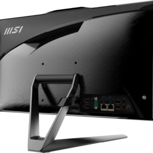 MSI PRO AP222T All-in-One Desktop: Intel Pentium Gold G7400, 4GB DDR4 2666MHz, 128GB NVMe SSD, Anti-Flicker, Less Blue Light, BT 5.0, Windows 11 Pro: 13M-068US,Black