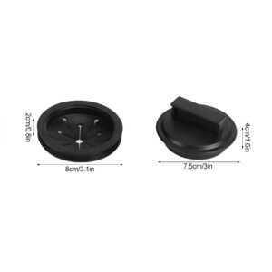 Haosie 3 Inch Sink Stopper, Garbage Disposal Stopper and Splash Guard, Erator Garbage Disposal Splash Guard and Drain Plug for Waste King Whirlaway