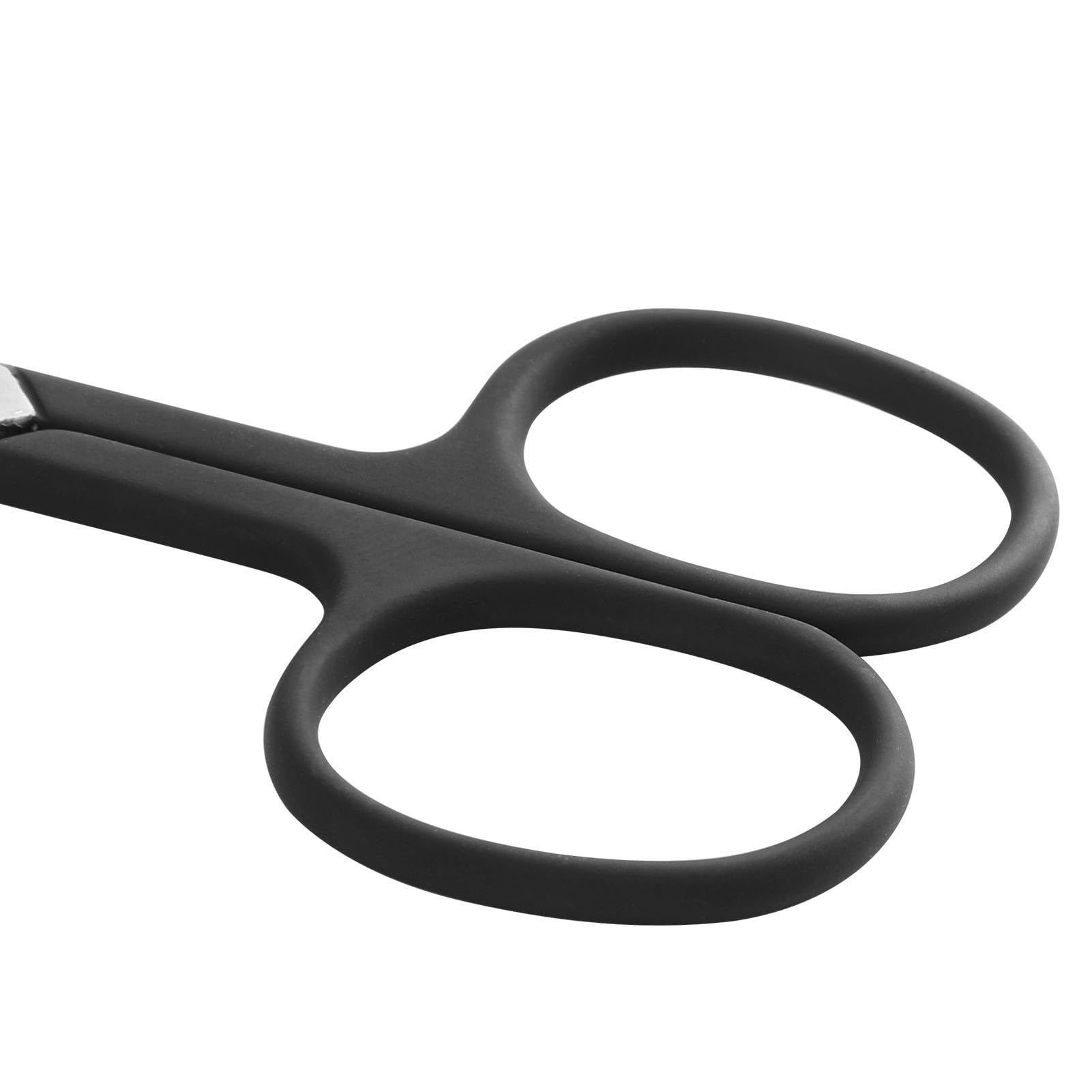 Small Embroidery Scissors - Sharp Straight Tip Stainless Steel Tiny Detail Scissors for Thread Yarn Cross Kintting Stitch Crafts Needlepoint Cutting 3.5 Inches (Black)