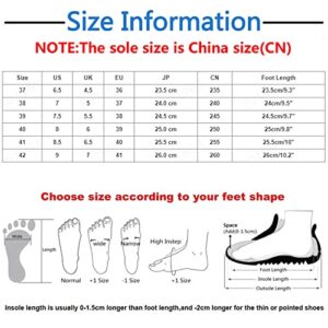 Fashion Spring and Summer Women Sports Shoes Thick Soles Non Slip Outdoor Hiking Shoes Slip on Sneaker Shoes for Women Brown