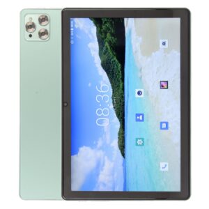 acogedor 10.1in android tablet, 8gb+256gb memory, 1960x1080 fhd screen, 8 core, dual sim dual standby, dual camera, 2.4g 5g wifi, 4g calling tablet with keyboard and case (us plug)