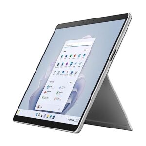 microsoft surface pro 9 tablet - 13" - core i7 12th gen i7-1265u deca-core (10 core) - 16 gb ram - 1 tb ssd - windows 11 pro - platinum
