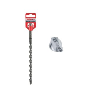 Fischer Propack SX Plus 5 S, 240 x 5 x 25 Dowels with Screw + SDS Drill Bit 5 mm, Reusable Jar, for Fixing on Concrete and Masonry 570205, Grey