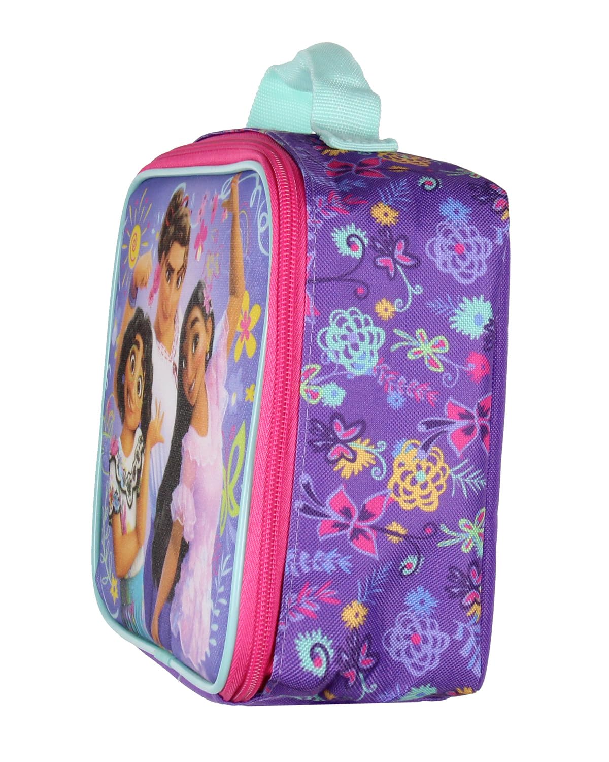 Disney Encanto Lunch Box Mirabel Isabela Luisa Diamond Dust Sparkly Insulated Lunch Bag Tote