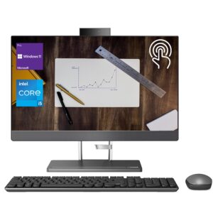 2023 lenovo ideacentre 5i all-in-one desktop for business professional & student, 23.8" fhd touchscreen, intel core i5-12500h (beats i7-11370h), 16gb ddr5 ram, 1tb ssd, wireless kb & mouse, win 11 pro