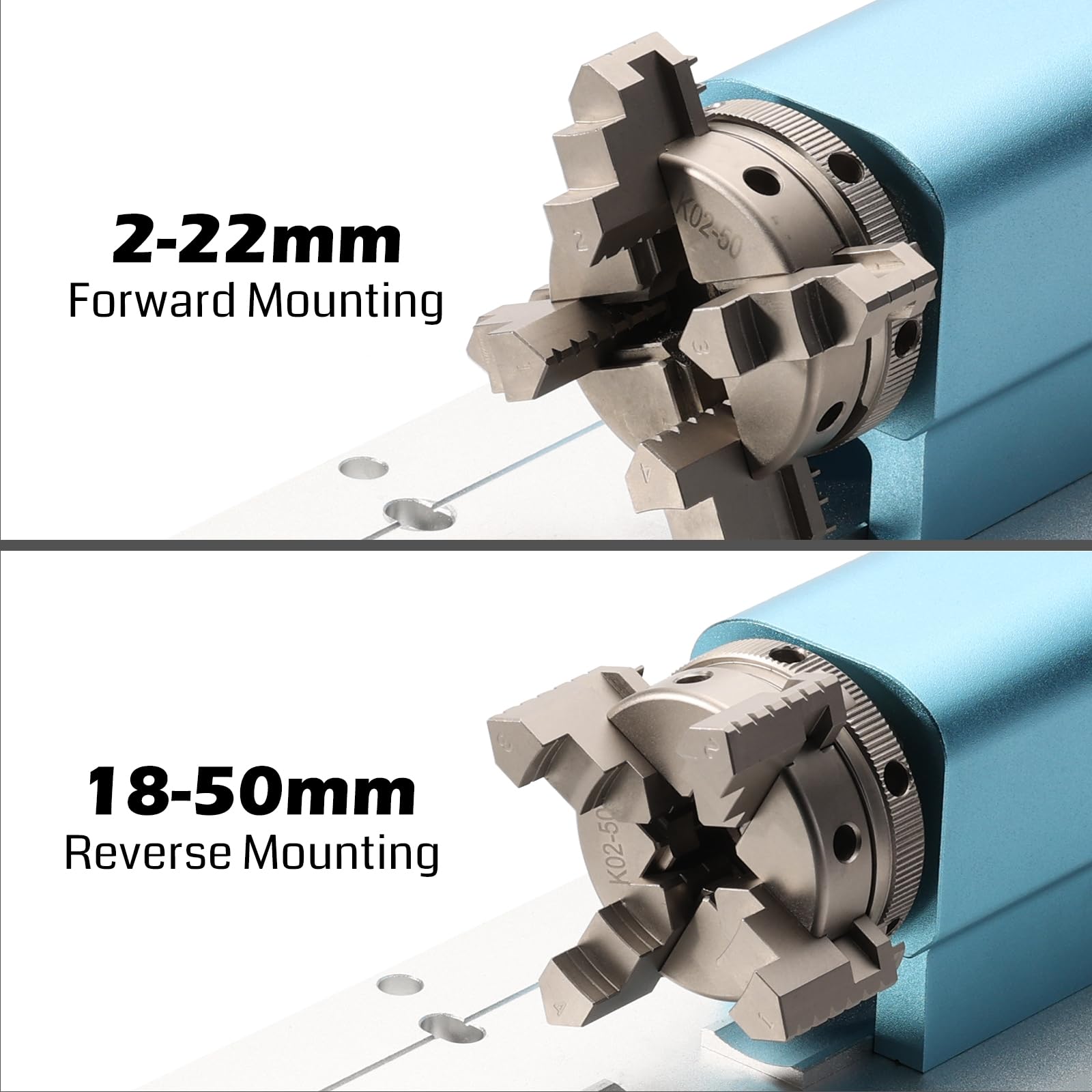 Genmitsu 4th Axis Rotary Module Kit and Offline Control Module for 4040-PRO CNC Router Machine