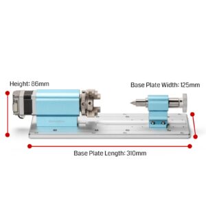 Genmitsu 4th Axis Rotary Module Kit and Offline Control Module for 4040-PRO CNC Router Machine