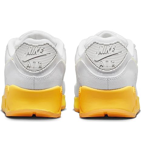 Nike Air Max 90 SE Women's Shoes, White/Citron Pulse-Alabaster, Size 7.5