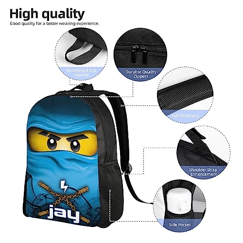 SK3S530B Laptop Backpack JAY Merch Backpacks Travel knapsack Tote Laptop Bag Rucksack