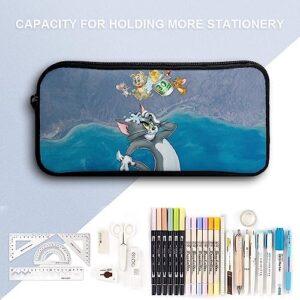 oqatdsn To.M And Je.Rry Backpack Teen Boys And Girls with Lunch Box Pencil Case 3 in 1