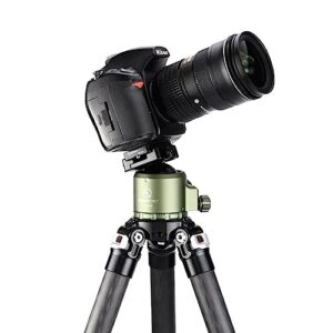 SUNWAYFOTO XB-52EG XB Series Low-Profile Ball Head with SDC-50 Duo-Lever Clamp, OD Green