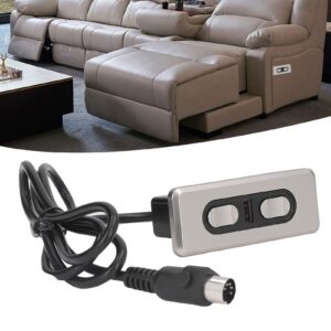 aynefy electric sofa controller, dual motor electric sofa controller recliner lift controller with usb charging port button pin lift chair or power recliner hand control