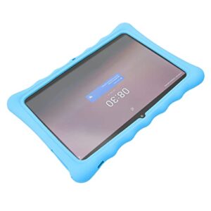vingvo kids tablet, 10.1 inch parental control tablet pc pre installed app ips screen with silicone case for education (us plug)
