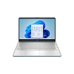 hp 15.6" laptop, intel core i3-1115g4, 8gb ram, 256gb ssd, spruce blue, windows 11 home in s mode, 15-dy2792wm