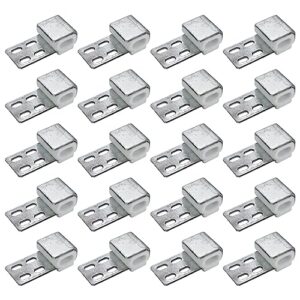 bitray couch spring repair kit 4 holes fasteners spring buckle spring fixing clip for sofa chair couch bed -20pcs