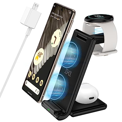 JDHDL 3 in 1 Wireless Charging Station